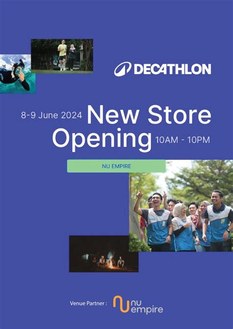 Decathlon Outlets in NU Empire Shopping Gallery.